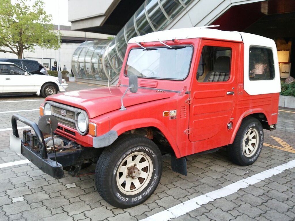 Daihatsu Taft 1 поколение, 3-й рестайлинг, джип/suv 3 дв. (11.1981 - 03.1984)